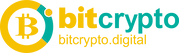 BitCrypto Digital white logo - secure crypto trading and blockchain solutions